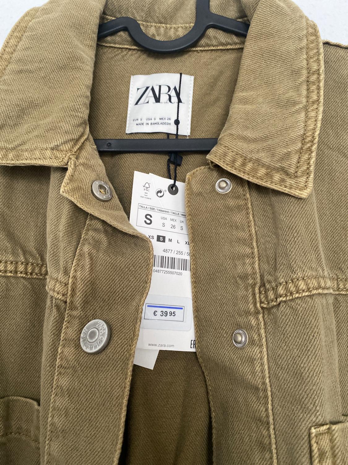 CROPPED DENIM OVERSHIRT - Image 2