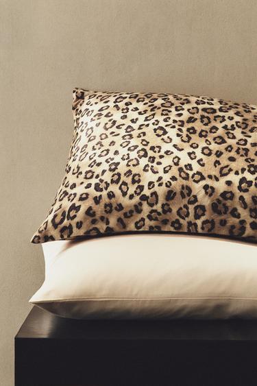 TAIE D’OREILLER SATIN IMPRIMÉ ANIMAL - Leopard de Zara - Image 5