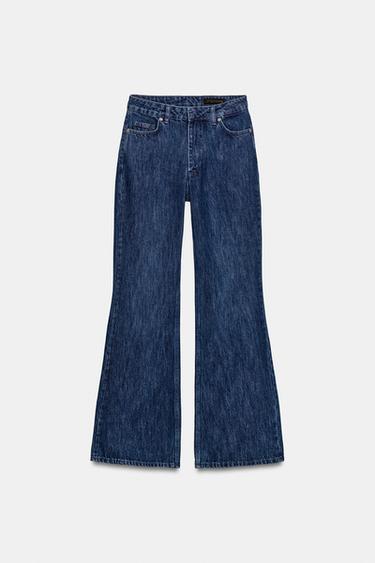 JEANS ZW COLLECTION TIRO MEDIO - Índigo de Zara - Imagen 0
