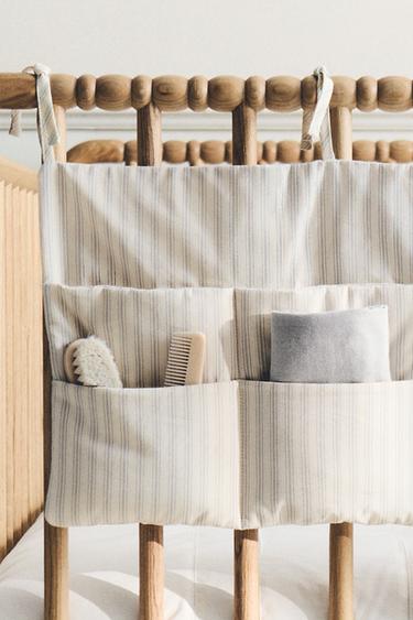 ORGANIZADOR DE BERÇO LISTRADO - listrado da Zara