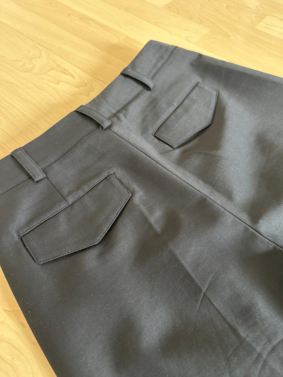 ZW COLLECTION DARTED WOOL BLEND TROUSERS - Image 3
