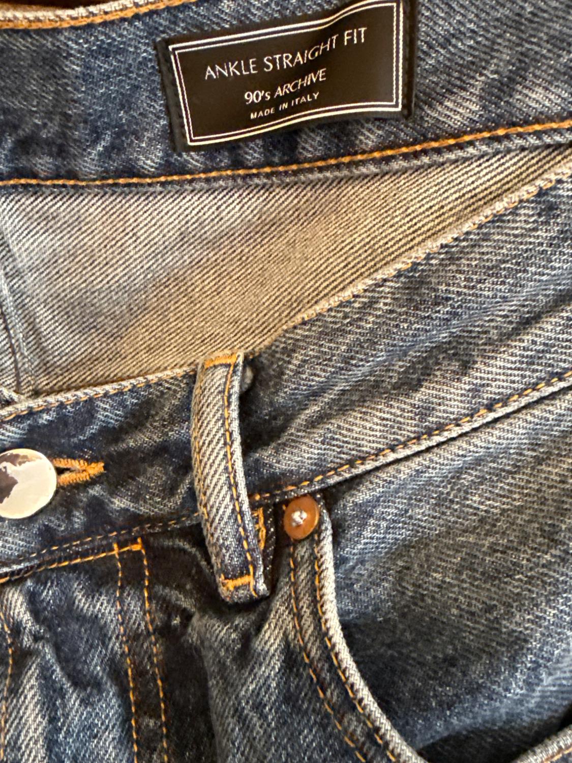 STRAIGHT-LEG ANKLE JEANS - Image 2