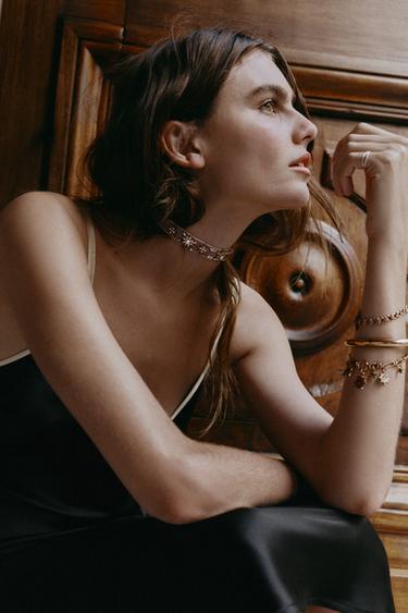 LOT DE 3 BRACELETS MÉTALLIQUES CHARMS ÉTOILE - Or vieilli de Zara
