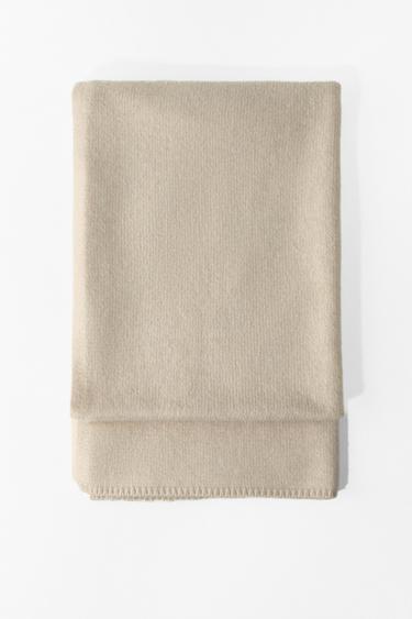 BASIC SCARF - Cream by Zara
