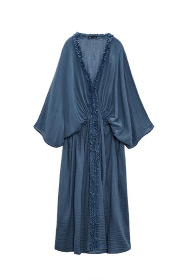 COTTON KAFTAN DRESS