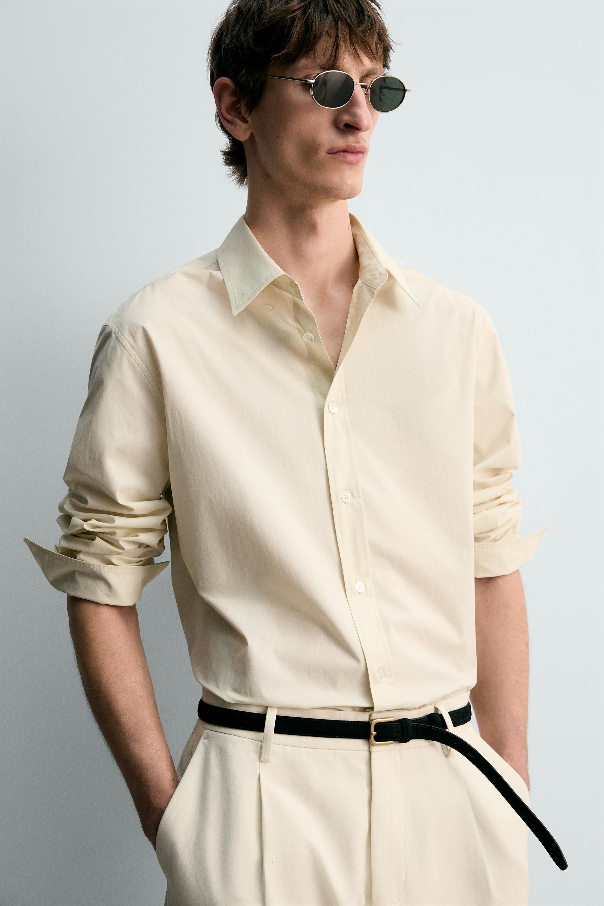 REGULAR FIT POPLIN SHIRT