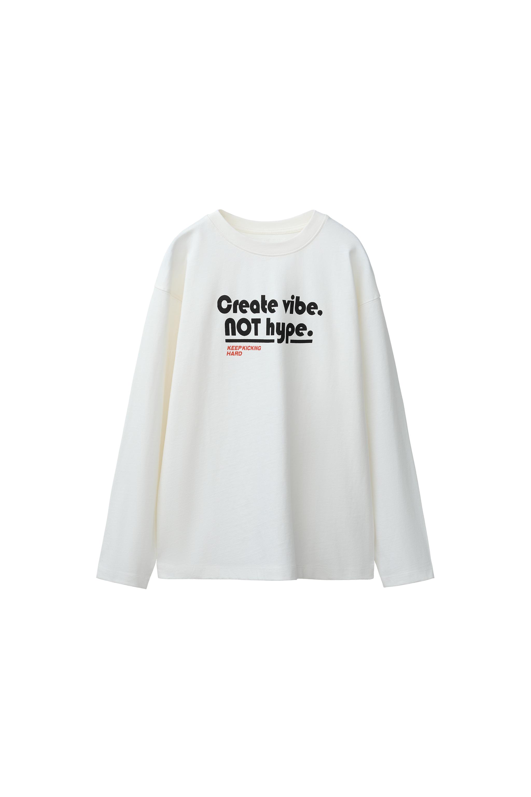 SLOGAN T-SHIRT - Oyster-white | ZARA South Africa
