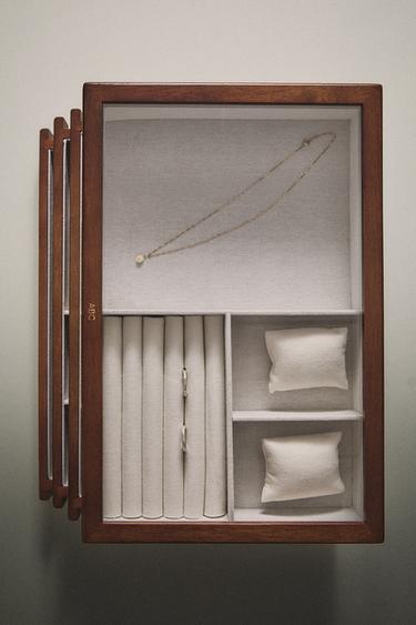 LARGE WOODEN JEWELLERY BOX - Brown by Zara - Image 5