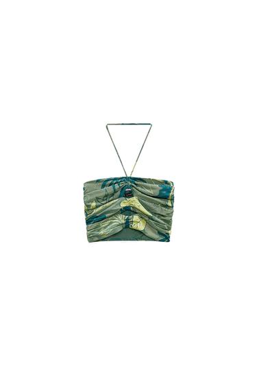 TOP JACQUARD CUT OUT