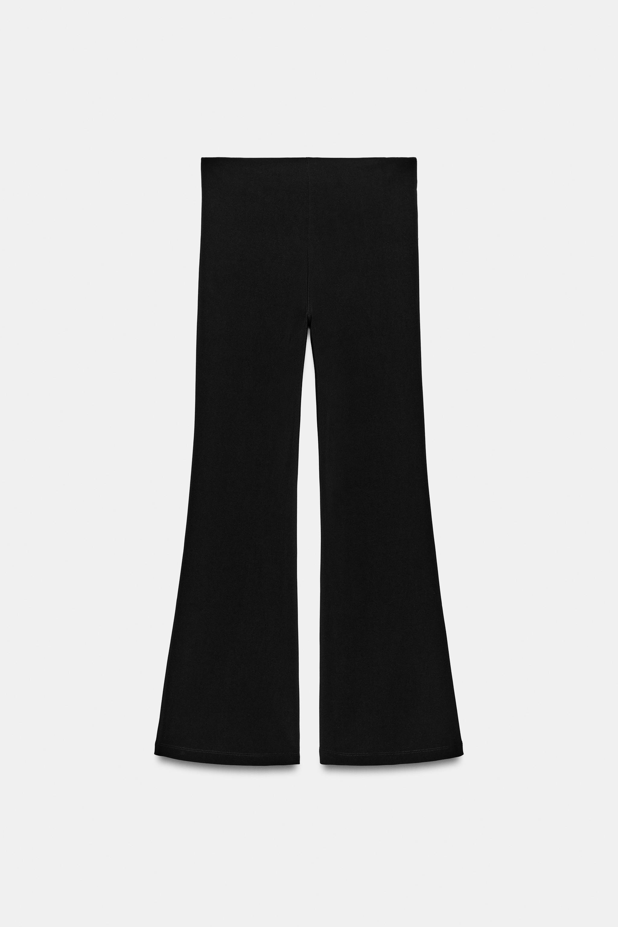 Zara ÇAN PAÇA KUŞAKLI PANTOLON görsel 7