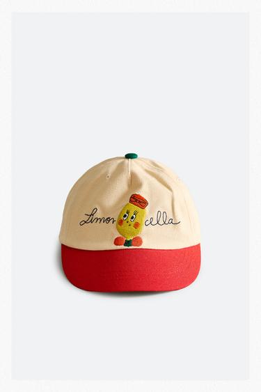 LIMONCELLA X THE ANIMALS OBSERVATORY CAP - Light beige by Zara