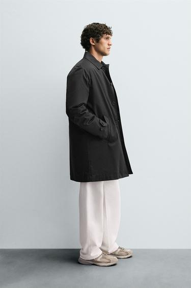 GABARDINE DOUBLURE AMOVIBLE - Noir de Zara - Image 3