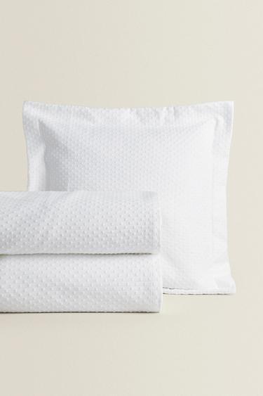 SÁBANA CROCHET - Blanco de Zara - Imagen 0
