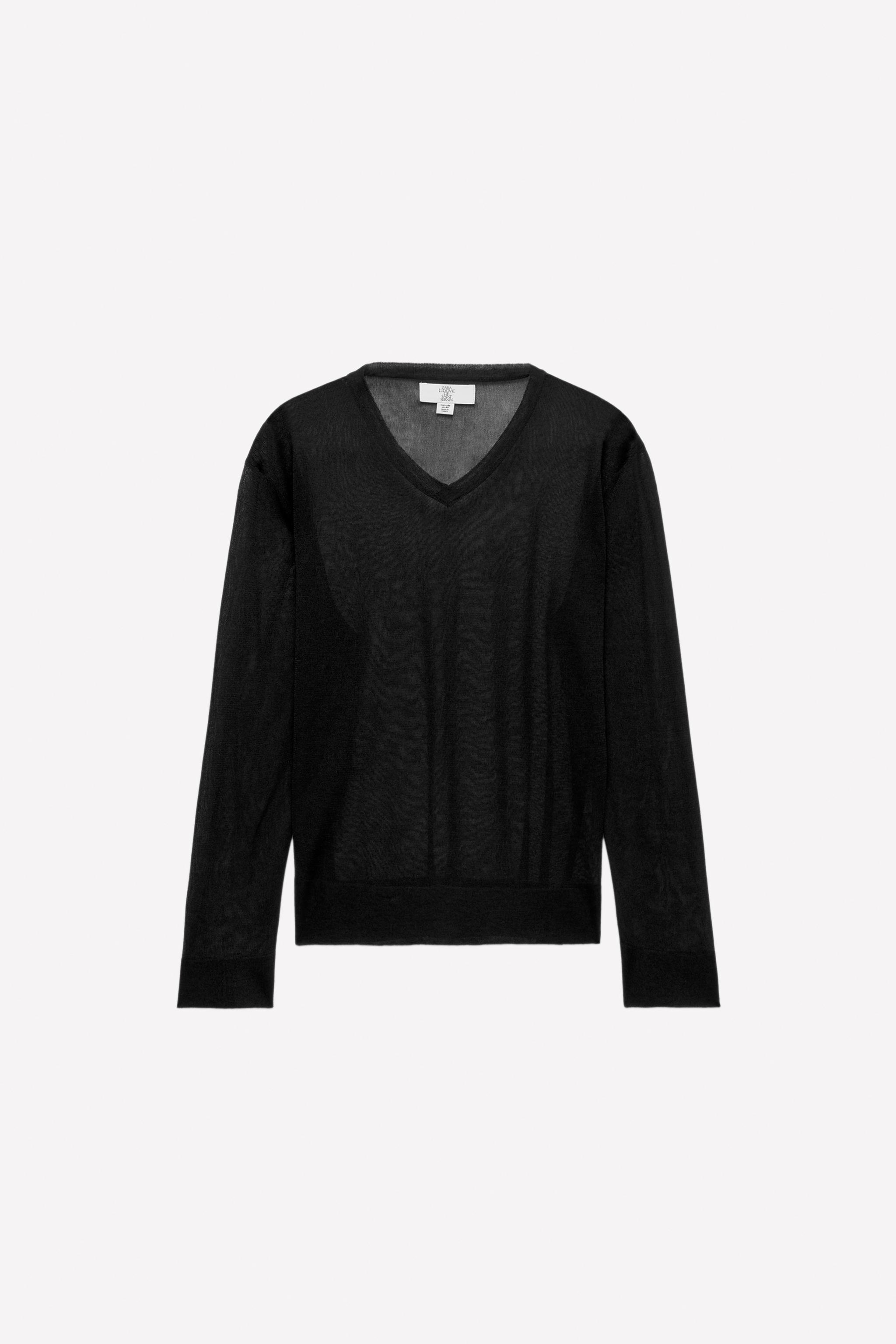 SEMI-SHEER JUMPER LUDOVIC DE SAINT SERNIN x ZARA