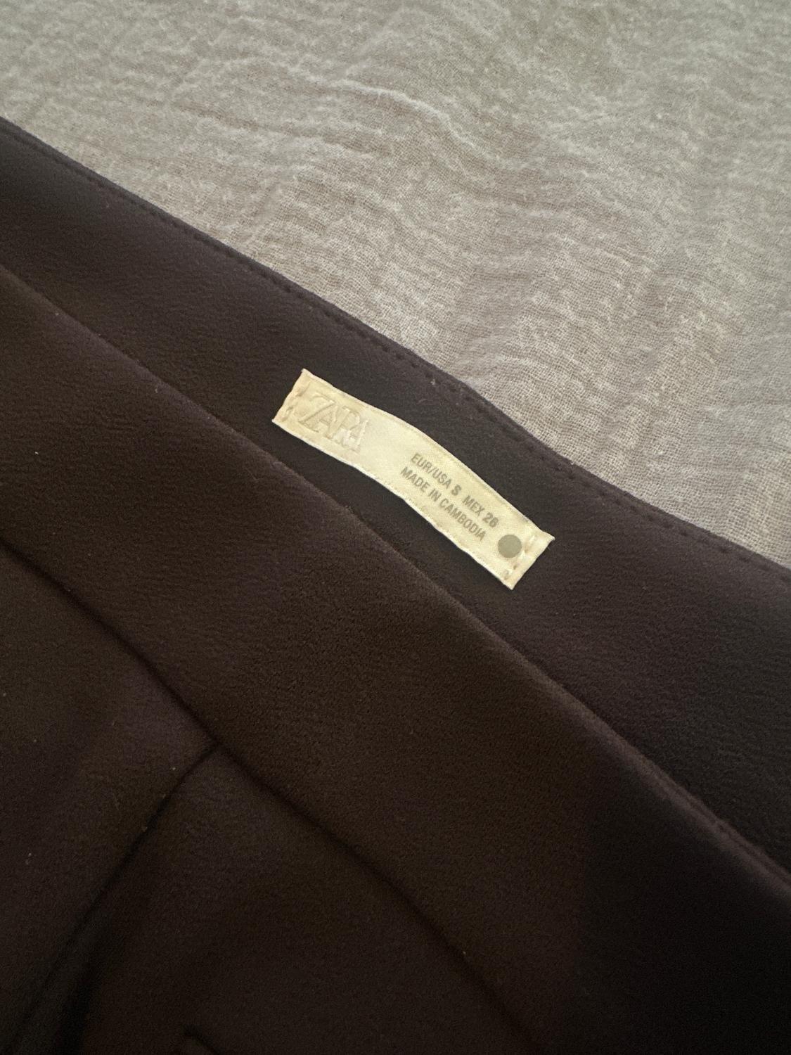 FLARE CREPE TROUSERS - Image 2