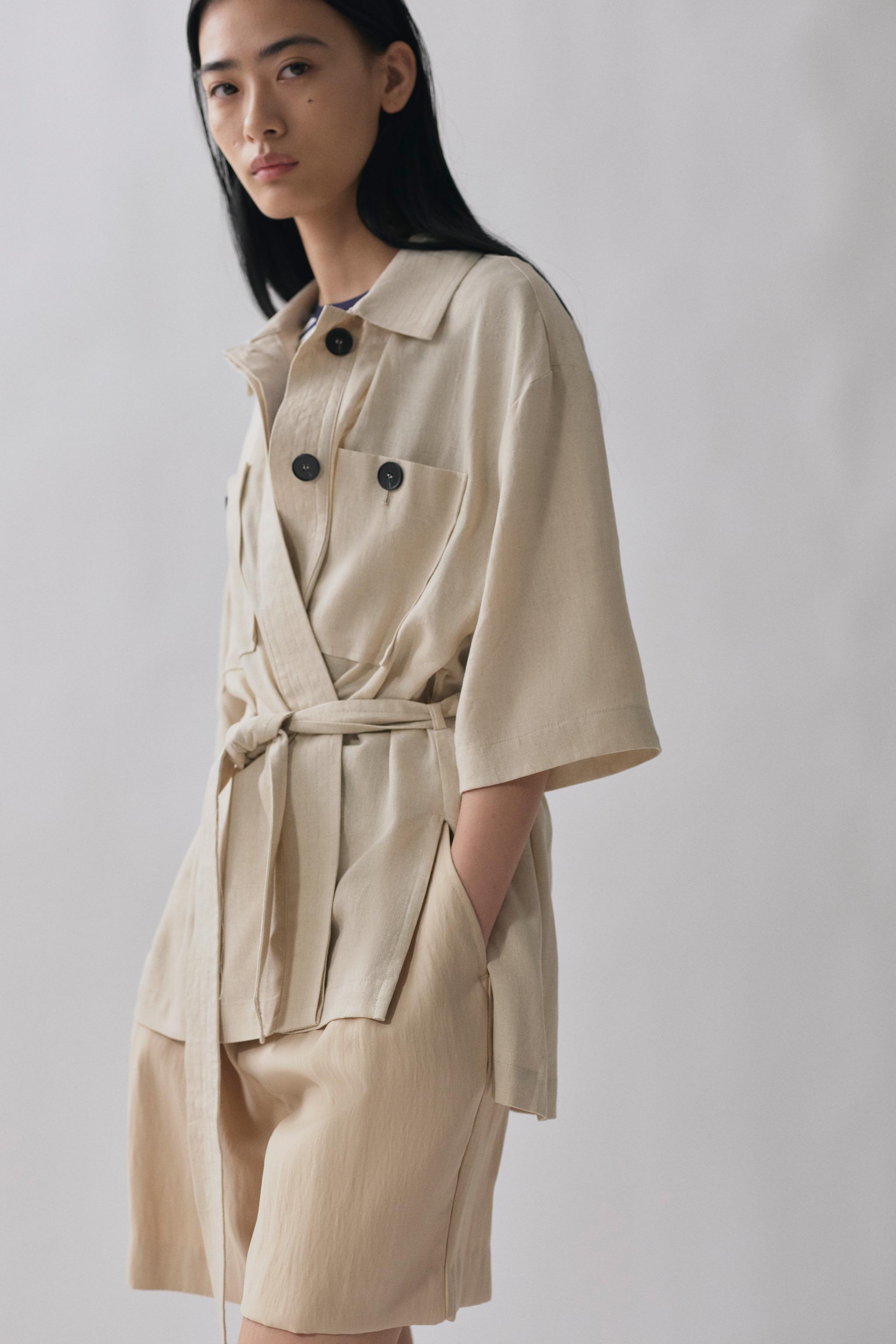 リネンジャケット＆パンツセット | ZARA Japan / 日本