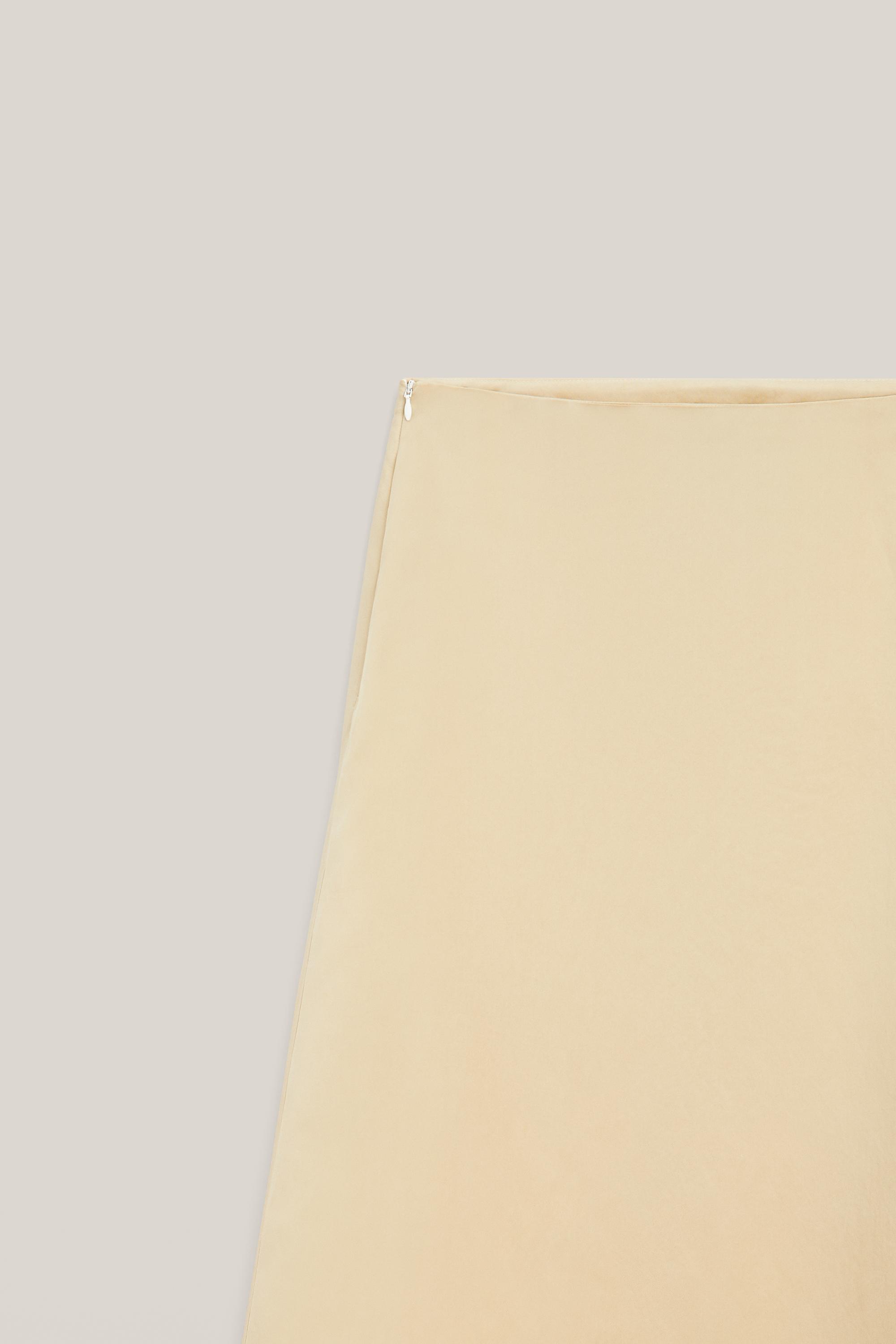 Flowing midi pareo skirt