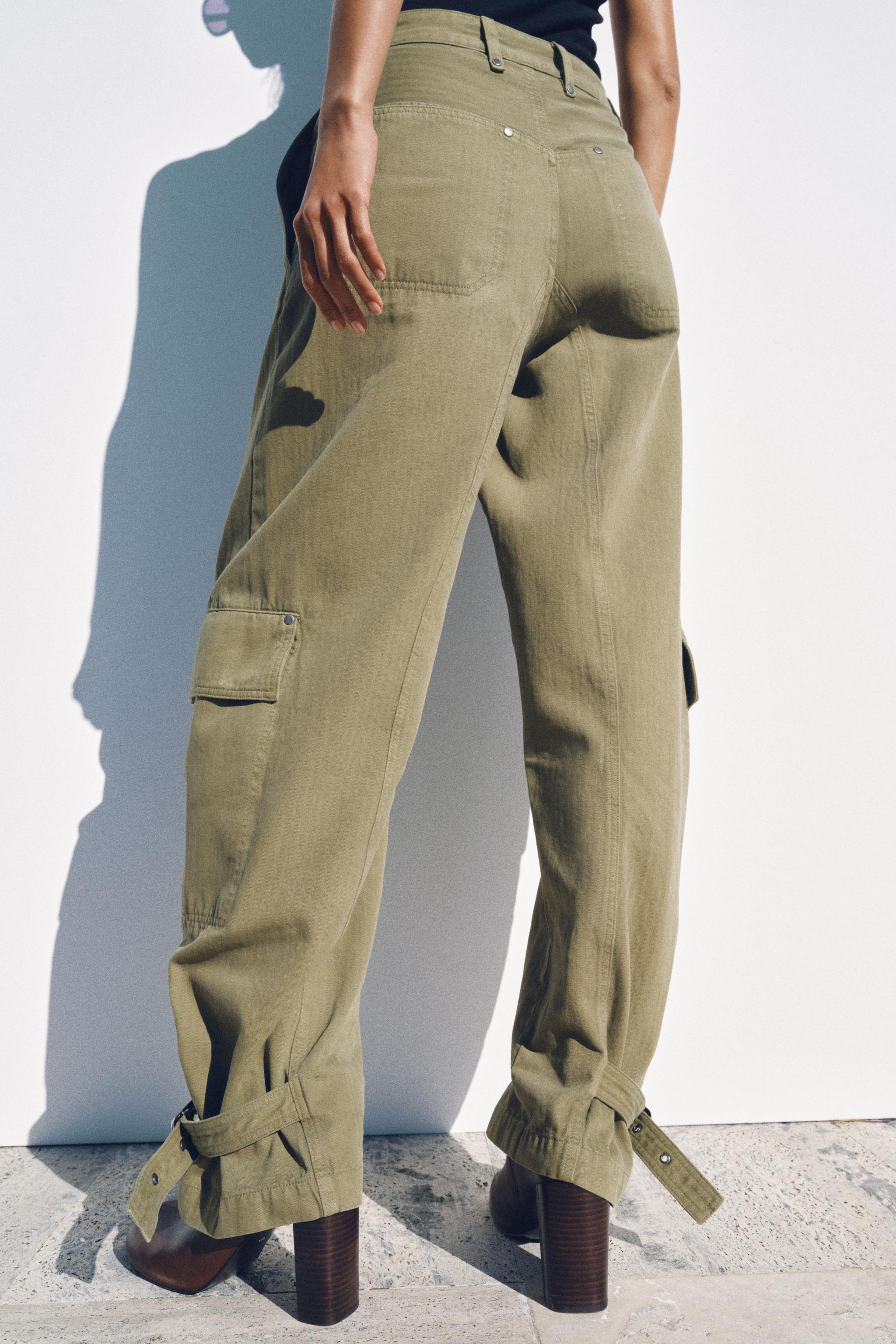 ZW COLLECTION BARREL CARGO PANTS