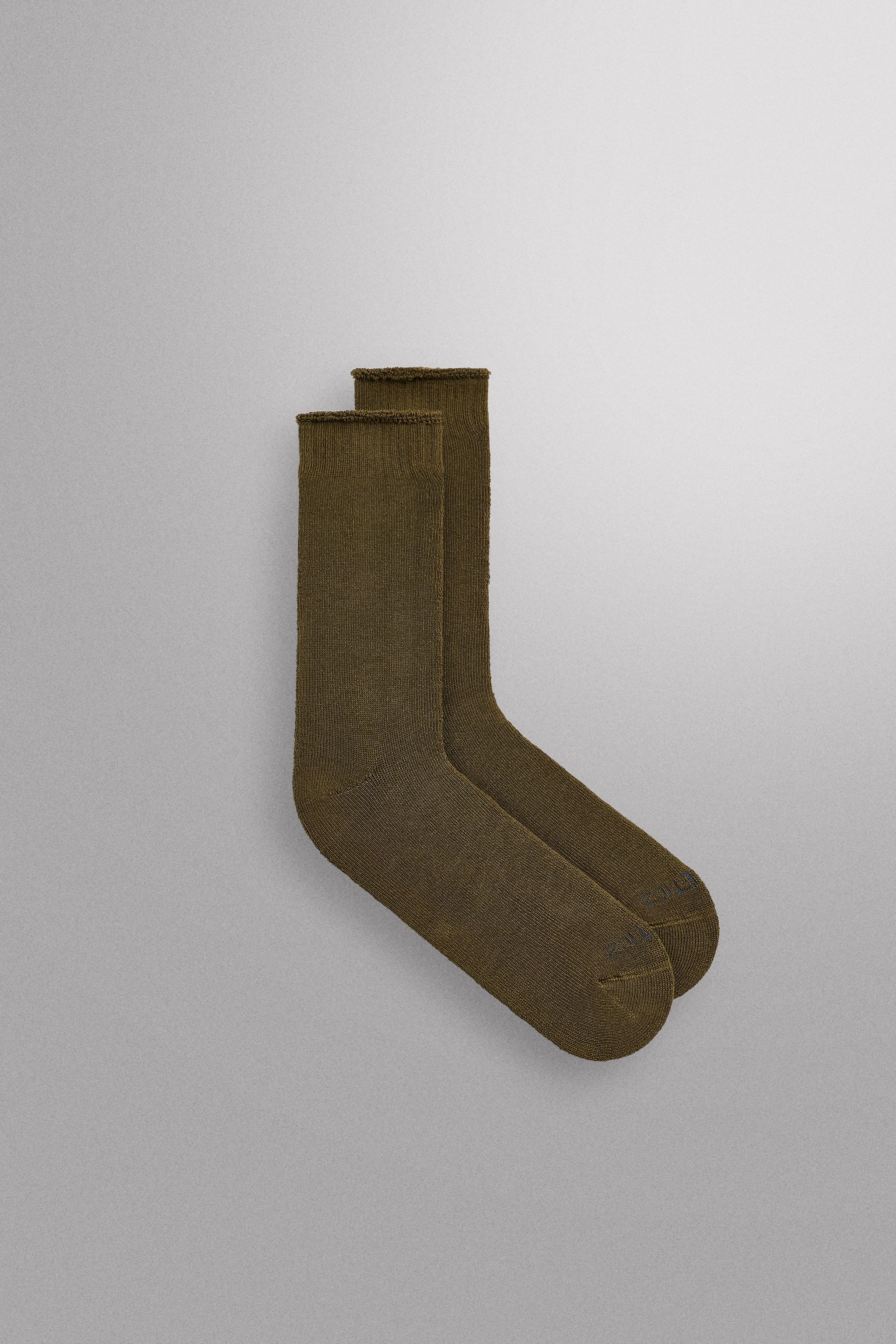 COTTON BLEND TERRY SOCKS