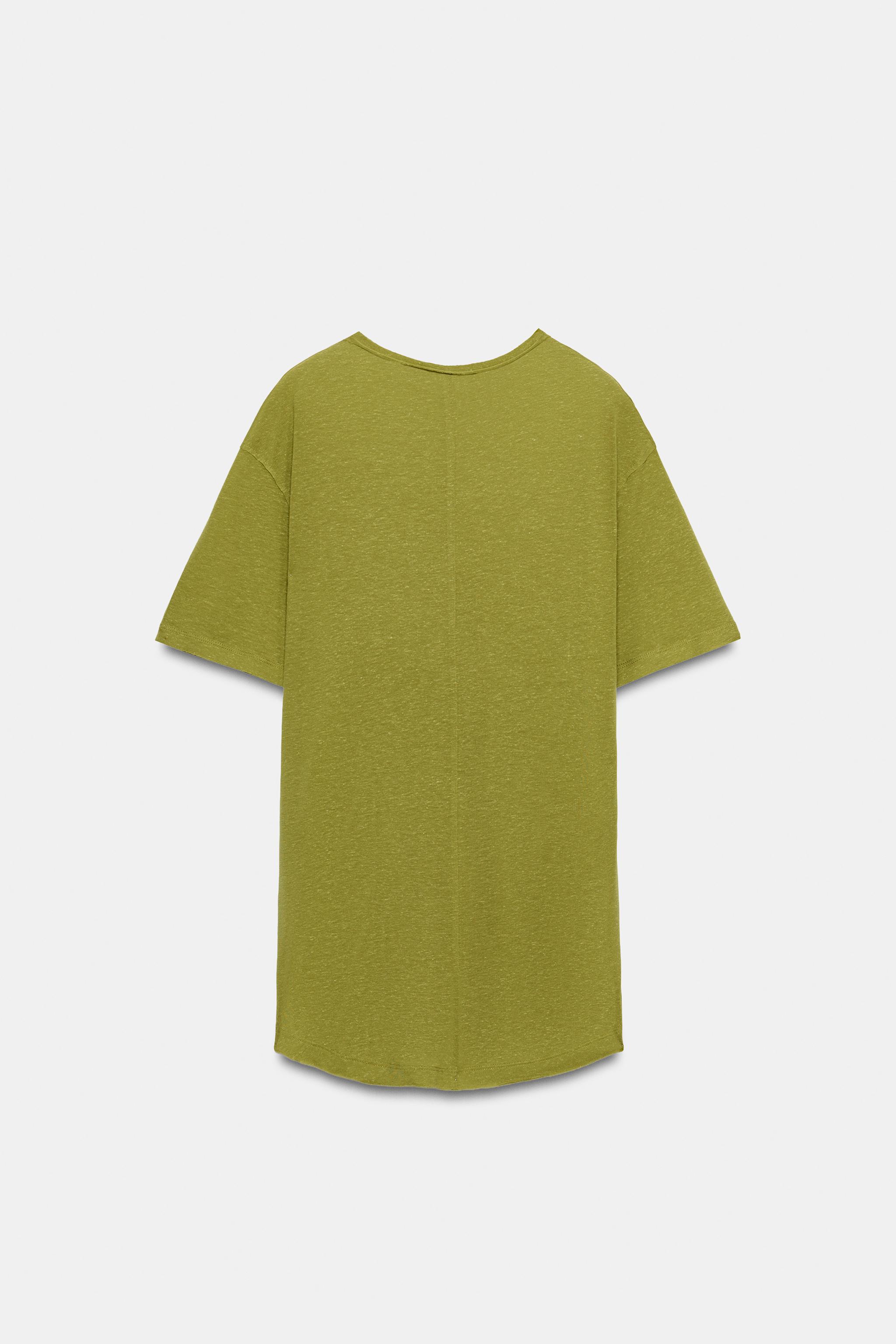 DÖKÜMLÜ OVERSIZE T-SHIRT - Görsel 8