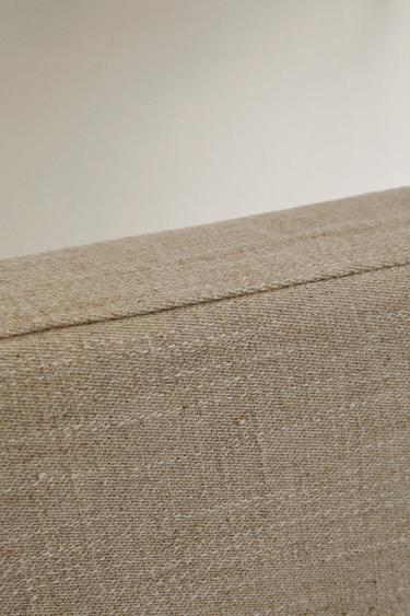 TÊTE DE LIT CARRÉE - Beige clair de Zara - Image 3