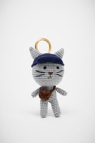 CHAVEIRO CHARM CACHORRINHO - Cinzento da Zara