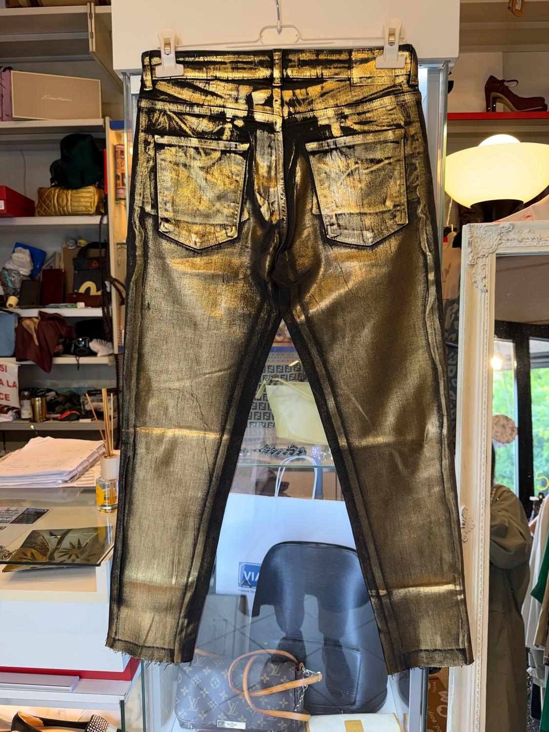 Z1975 SKINNY MID-RISE FOIL JEANS - Image 2