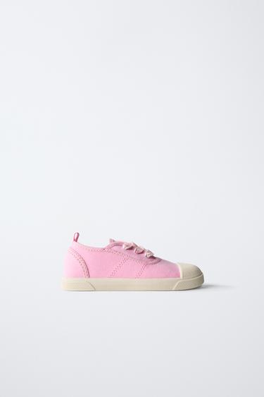 Zara COTTON SNEAKER - Pink