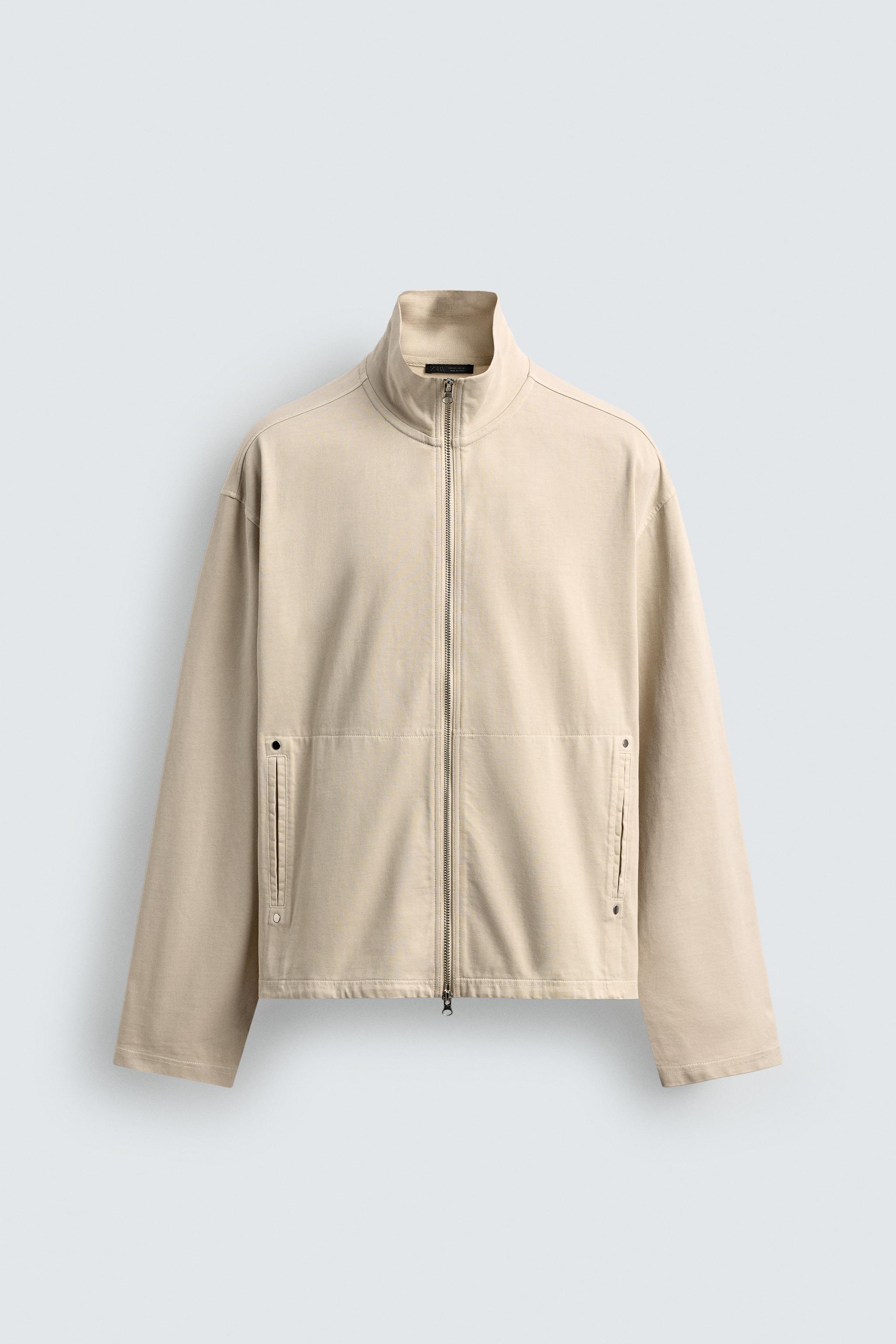 SWEAT DÉLAVÉ ZIPPÉ
