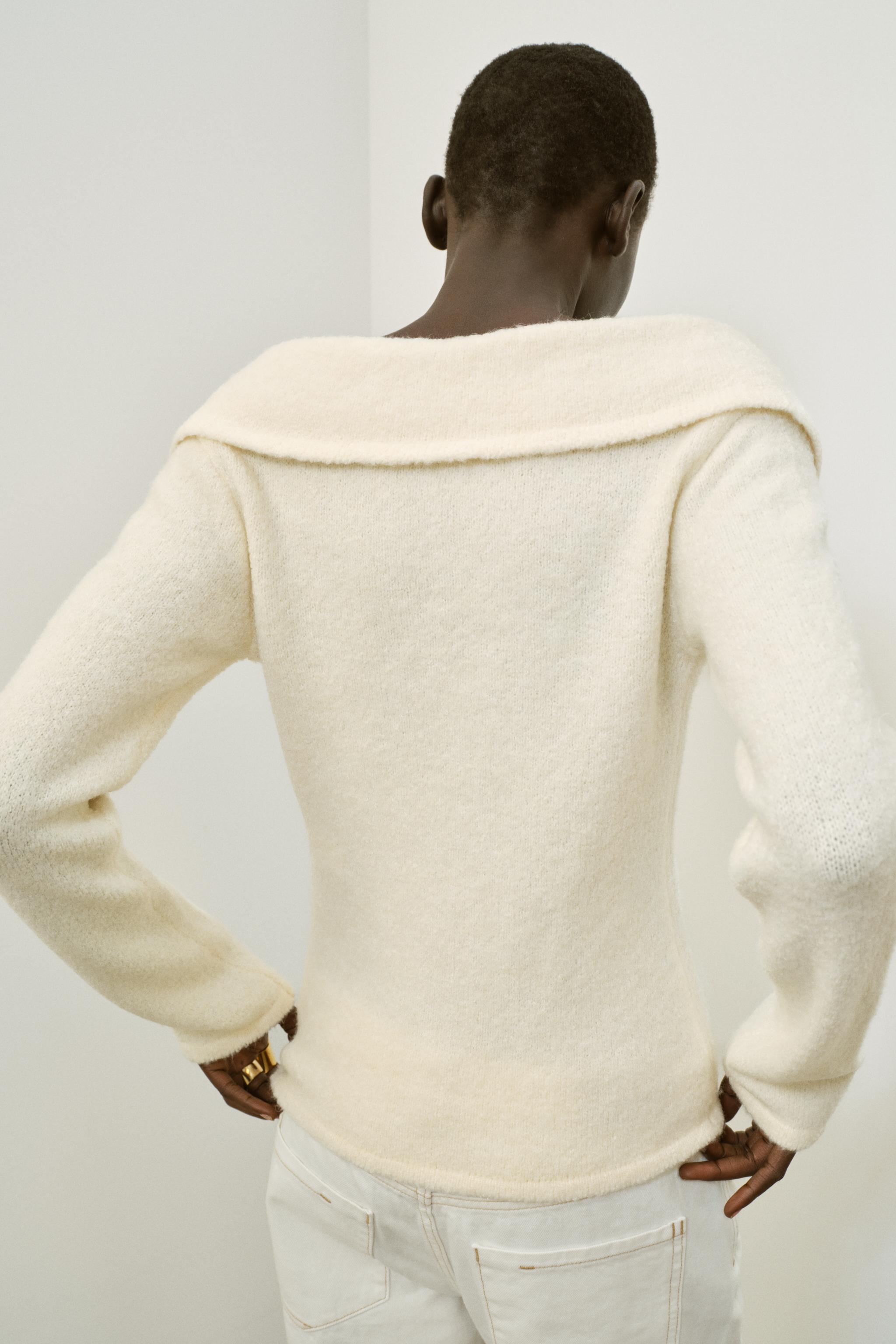 TOP À REVERS ET ZIP