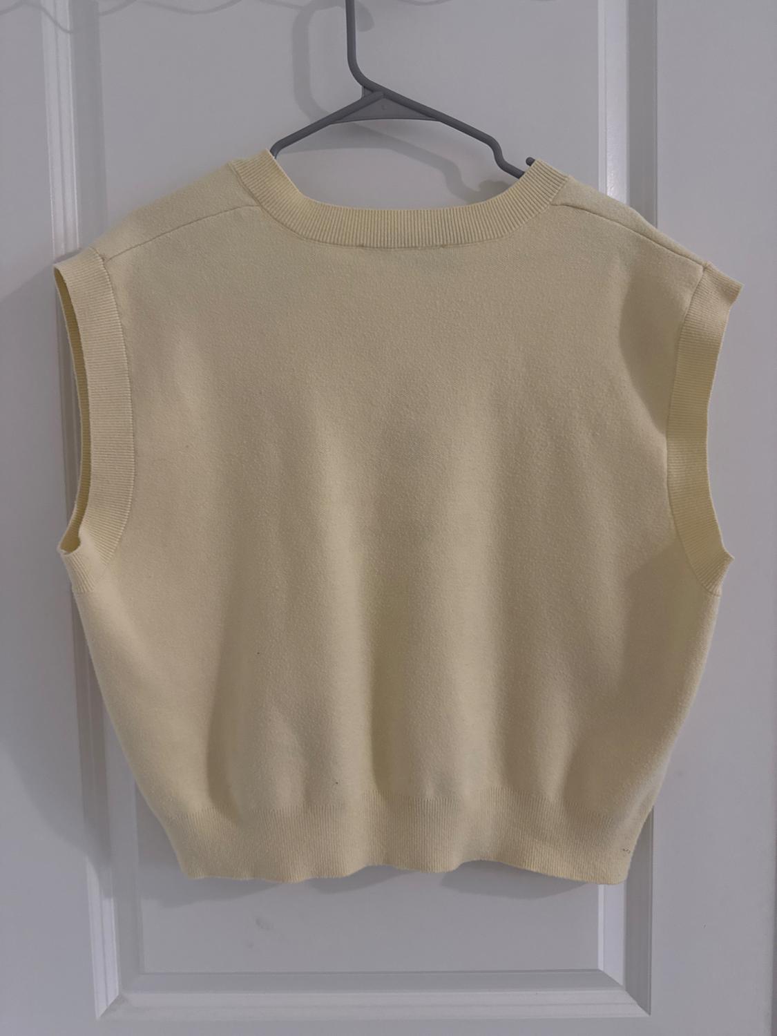 COMBINATION VELVET KNIT SWEATER - Image 2