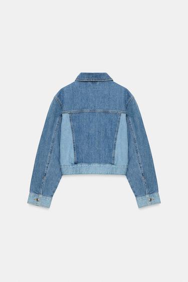 BLOUSAON Z1975 COURT EN DENIM ASSOCIÉ - Bleu moyen de Zara - Image 6