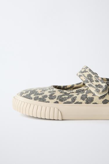 BAREFOOT ANIMAL PRINT PLIMSOLLS - Sand Brown by Zara - Image 4