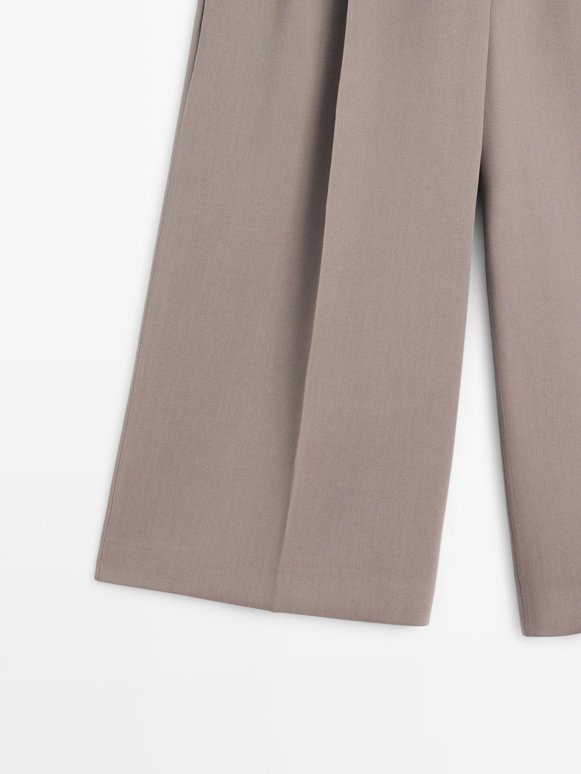 Bermuda fluide long et large