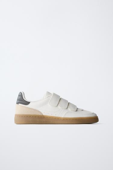 STRAPPY PLIMSOLLS - White by Zara
