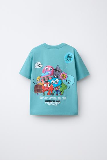 GUMBALL CARTOON NETWORK™ PRINT T-SHIRT - Blue by Zara - Image 1