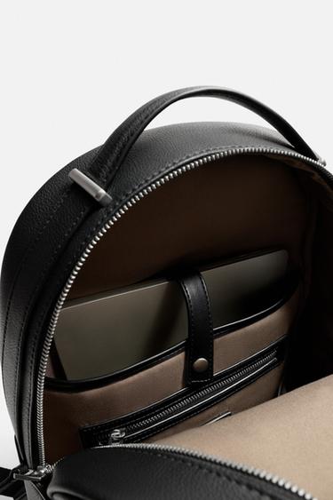 TEXTURE BACKPACK - Black by Zara - Image 4