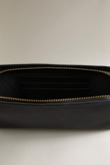 LEATHER WALLET - Black by Zara - Image 2