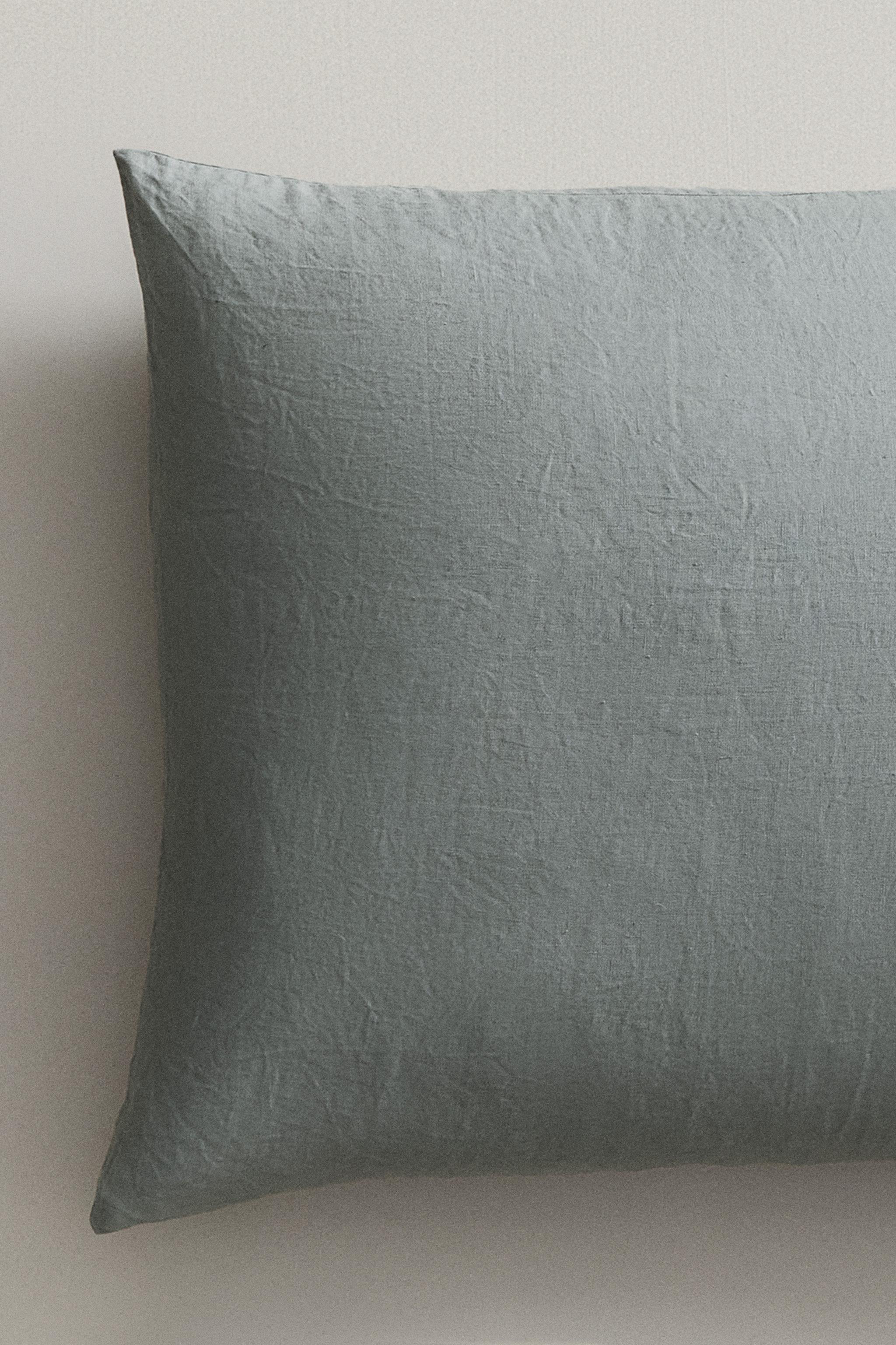 XXL LINEN THROW PILLOW COVER