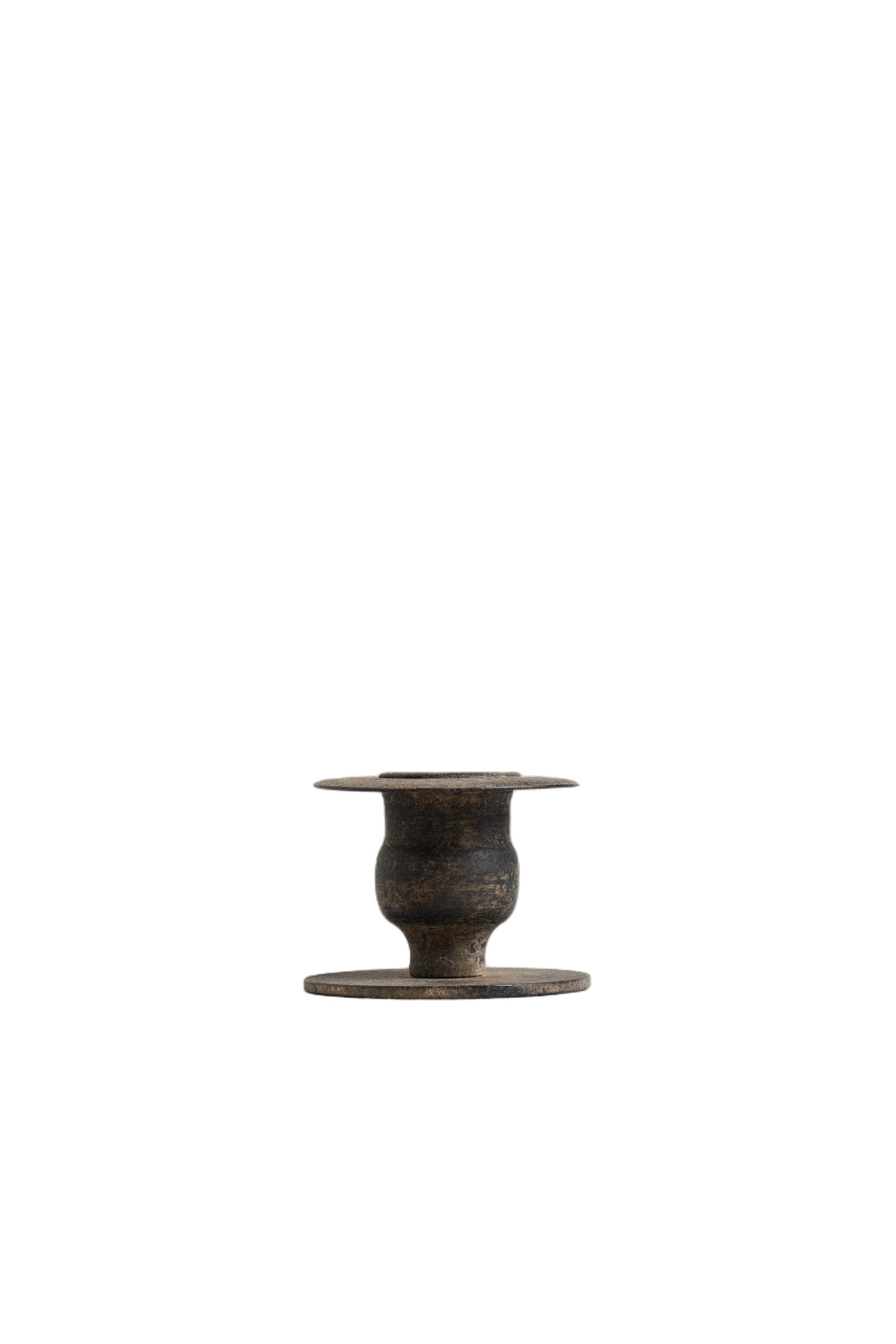 SMALL IRON CANDLEHOLDER - Black | ZARA United States