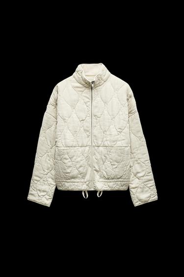 STEPPJACKE ZW KOLLEKTION - Cremefarben von Zara - Bild 0