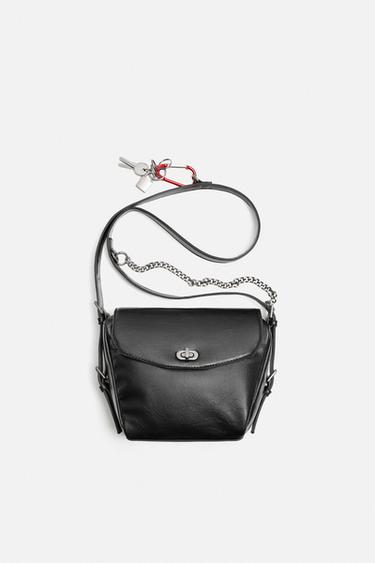 CHAIN CROSSBODY BAG - Black by Zara