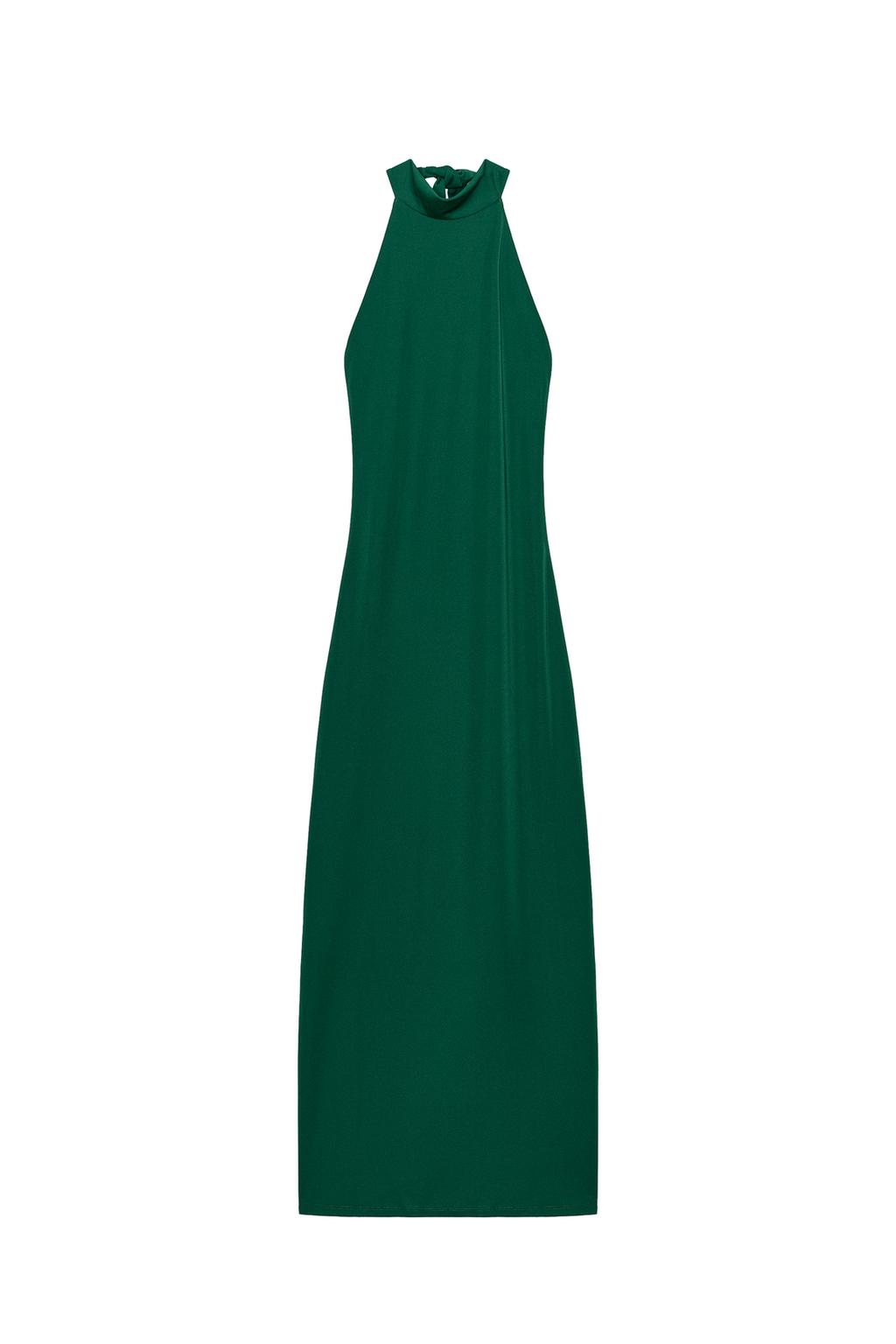 MIDI HALTER DRESS - image 3