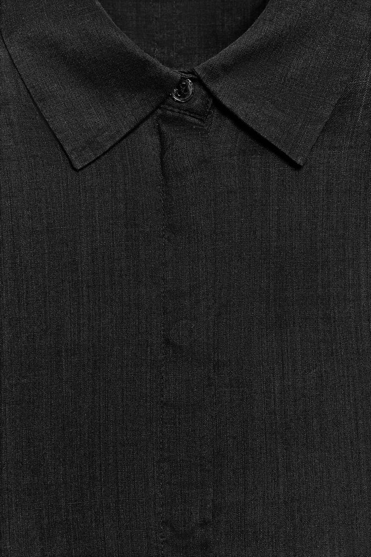 Camisa oversize de ramio ZW COLLECTION 8
