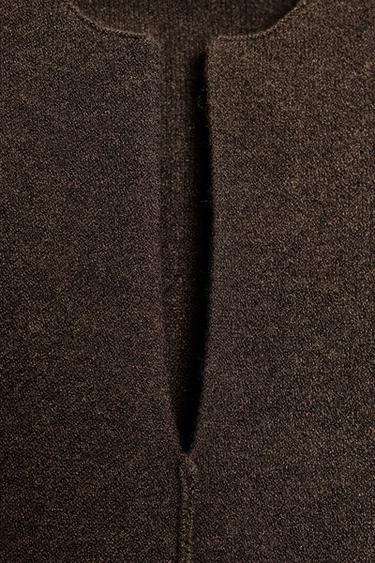 KNITTED MIDI DRESS - Brown by Zara - Image 4