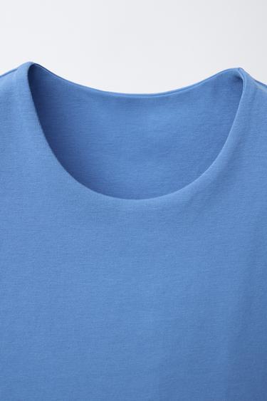STRAPPY CROP TOP - Bluish by Zara - Image 2
