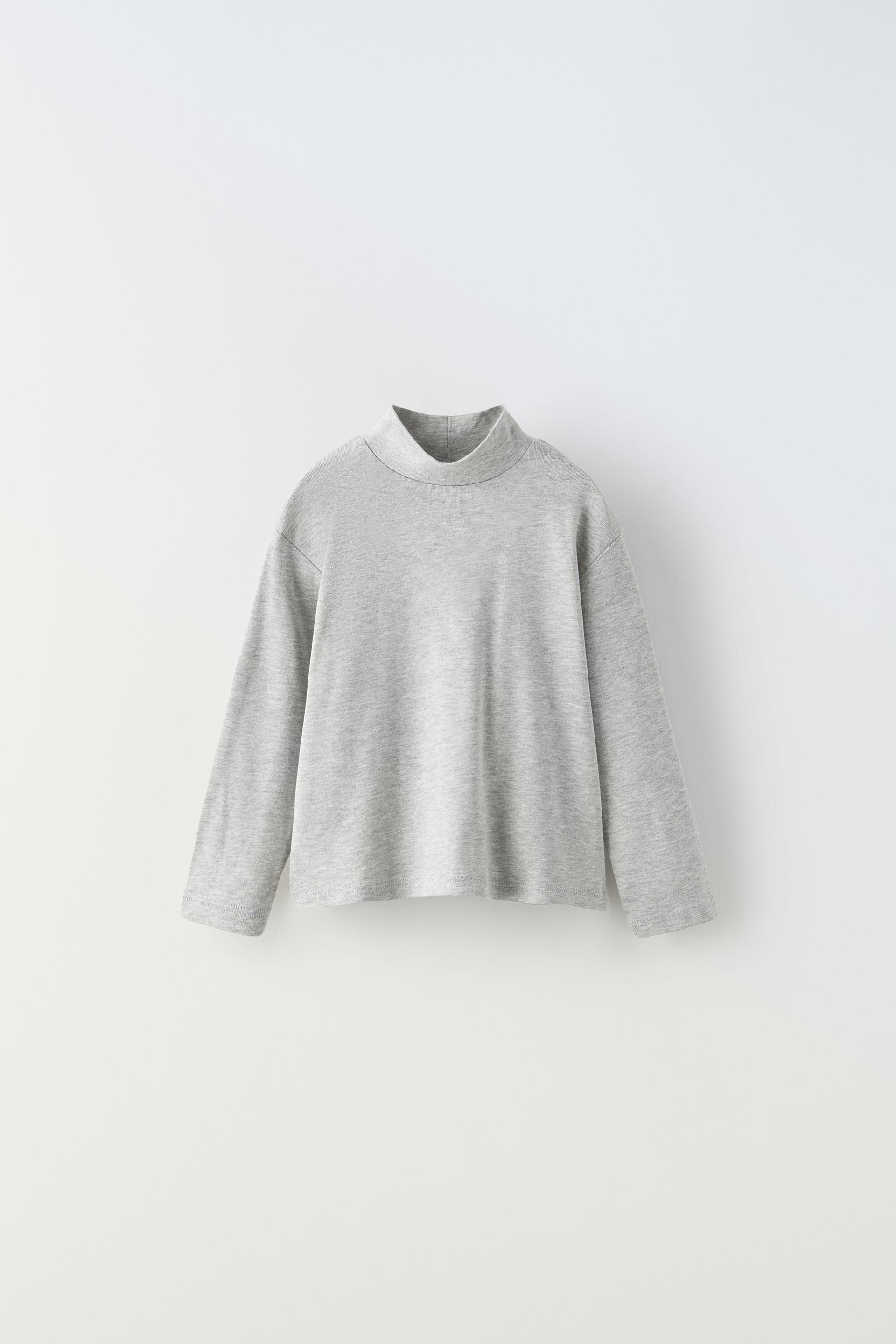 PLAIN T-SHIRT - Gray marl