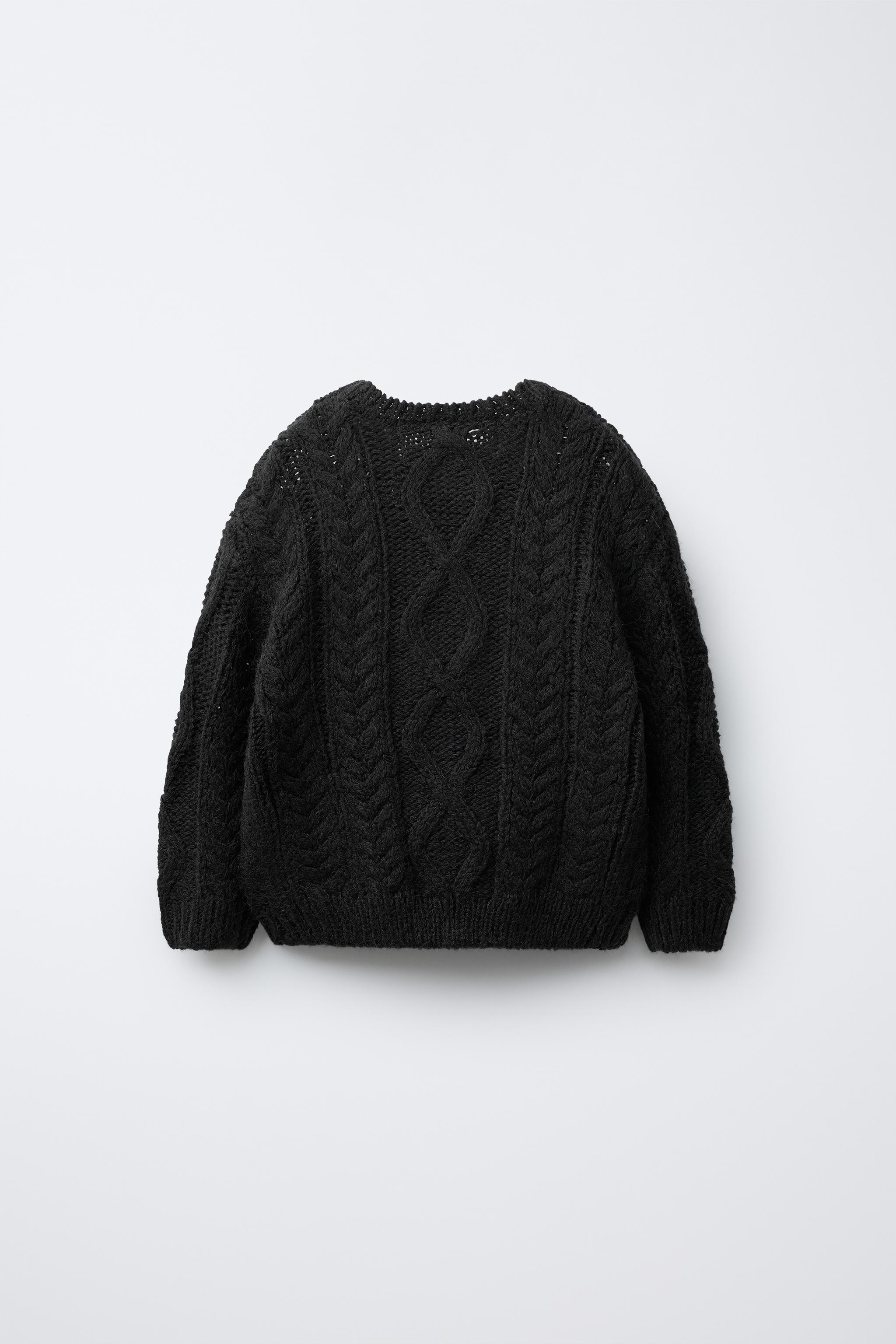 nagonstans round pullover ブラック 18,700JPY hide-m | LABEL UNDER CONSTRUCTION Balaclava Punched Sweater