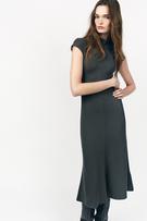 PRINTED MIDI DRESS