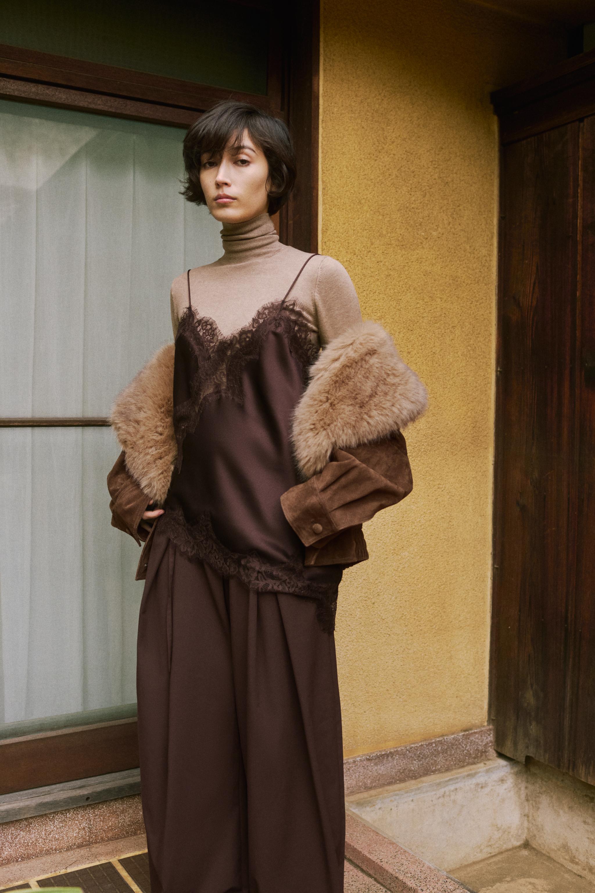 レーストップス – レディース | ZARA 日本